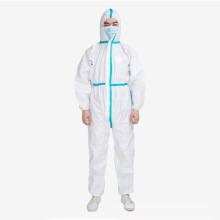 Custom PP+TPU Disposable Isolation Protective Suit Uniform